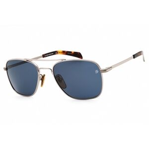 NWT David Beckham DB 7019/S-06LB KU Rectangle 55mm Sunglasses
